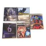 Combo 10 Jogos Ps3 Mortal Kombat 9 Títulos Seminovos