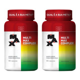 Combo 2 Multimax Complex 90 Cápsulas Max Titanium