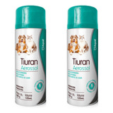 Combo 2 Tiuran Aerosol 125ml Cães E Gatos Duprat
