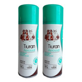 Combo 2 Tiuran Aerosol 125ml Cães E Gatos Duprat
