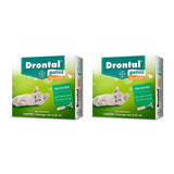 Combo 2 Unidades Drontal Spot On 0 35ml Gatos 0 5 A 2 5kg