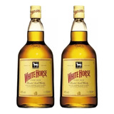 Combo 2 Whisky White Horse Cavalo Branco 1 Litro Original