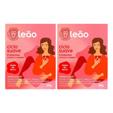 Combo 20 Sachê Leão Fases Ciclo Suave Framboesa Cravo Canela