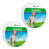 Combo 2un Coleira Leevre G 63cm Pulgas Leishmania