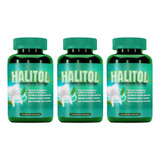 Combo 3 Halitol Original 100 Natural Fim Do Mau Hálito