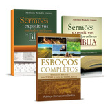 Combo 3 Livros   Esboços Bíblicos Completos