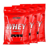 Combo 3 Nutri Whey Isolado Concentrado 907 Integralmédica Sabor Baunilha