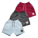 Combo 3 Shorts Tactel Masculino Plus Size Grande Do 52 Ao 56