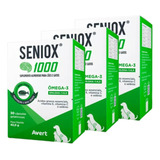 Combo 3 Unidades Seniox 1000mg 30 Comprimidos Cães Avert