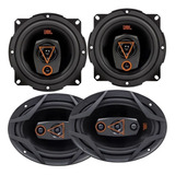 Combo 4 Alto Falantes Portas Tampão Jbl 6 6x9 Pol 400w Rms