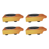 Combo 4 Carrinhos Deslizadores Movimentação