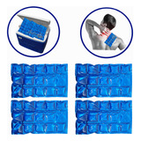 Combo 4 Cartelas Gelo Gel Reutilizável Ecológico Original