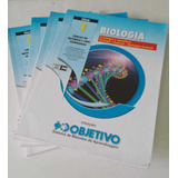 Combo 4 Volumes Biologia Ciências Da Natureza E Suas Tecnologias Coleção Objetivo Livros 1 Ao 4