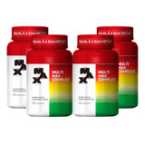 Combo 4x Multimax Complex 90 Cápsulas Cada Max Titanium
