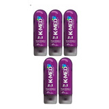Combo 5 Kmed 2 Em 1 Lubrificante Íntimo Cimed 200ml Gel Mass