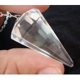 Combo 5 Pêndulos De Cristal Quartzo Radiestesia Reiki Chacra