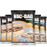 Combo 5 Saco A Vácuo Protetor Vac Bag 55 X 90 Ordene Grande