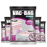 Combo 5 Sacos Vácuo Protetor Vac Bag 110 X 100 Ordene Jumbo