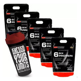 Combo 5x Six Protein 900g Coqueteleira Bodybuilders