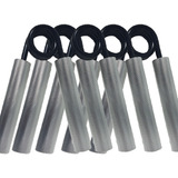 Combo 5x Super Heavy Hand Grip Prata