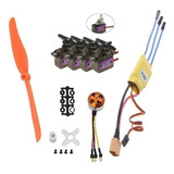 Combo Aeromodelos Brushless 2212 Esc 30a Hélice 4 Servos