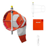 Combo Biruta Indicador Vento 30cm Refil Extra Aeroind
