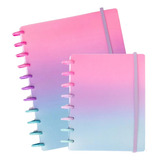 Combo Caderno Disco Inteligente Grande 11 Furos Medio A5