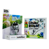 Combo Chibi robo Zip Lash Nintendo 3ds Amiibo Original Novo