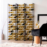 Combo Com 9 Garrafeiros Para 180 Garrafas De Vinho Metaltru