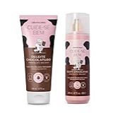 Combo Cuide Se Bem Deleite Chocolatudo Loção Corporal 200ml Body Splash 200ml