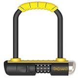 Combo De Cadeado De Manilha On-Guard Bulldog STD-8010C - Preto- 11-5 X 23 Cm