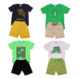 Combo De Roupa Infantil 8 Peças Atacado Promocional