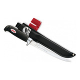 Combo Faca Fileteira Rapala Soft Grip Bp706sh1