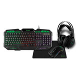 Combo Gamer Xzone 4 Em 1