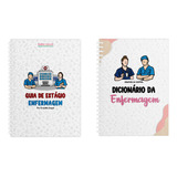 Combo Guia De Estágio Dicionário Da Enfermagem Cadernos De Bolso