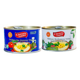 Combo Homus Tahine 420g Homus Tahine C Manjericão 420g