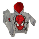 Combo Kit 02 Conjunto Moletom Atacado Infantil Homem Aranha