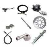 Combo Kit Freio Á Disco Cg Titan 150 Cc Ano 04 Á 08 1 Linha