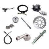 Combo Kit Freio Á Disco Cg Titan 150 Cc Ano 04 Á 08 1 Linha