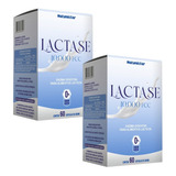 Combo Lactase Total 120 Cápsulas 10 000fcc Enzima Lactose