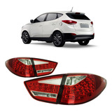 Combo Lanterna Led Ix35 10 15 Jogo Bicolor Traseira 4 Peças