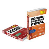 Combo Livros Lei Seca Código Penal E Código De Processo Penal Legislação Seca 2024