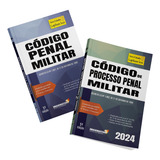Combo Livros Lei Seca Militar Código Penal Militar E Código De Processo Penal Militar
