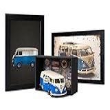 Combo Miniatura Perua Kombi Com Expositor E Quadro