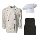 Combo Para Chef Gastronomia Cozinha Doma Unissex Restaurante