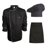 Combo Para Chef Gastronomia Cozinha Doma Unissex Restaurante