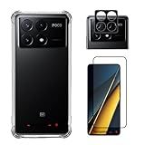 COMBO Película 9D Cerâmica Capa Anti Impacto Pelicula Câmera Para Poco X6 Pro 5G Tela 6 5 Champions Rox