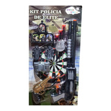 Combo Policial De Brinquedo Arminha Algema Relogio Completo