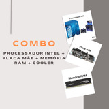 Combo Processador Intel   Placa