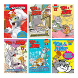 Combo Quadrinhos Tom E Jerry Kit Com 6 Quadrinhos